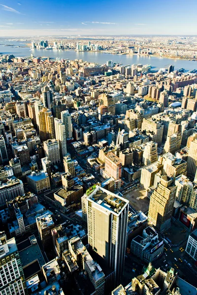 Vue de Manhattan depuis l'Empire State Building, New York , — Photo