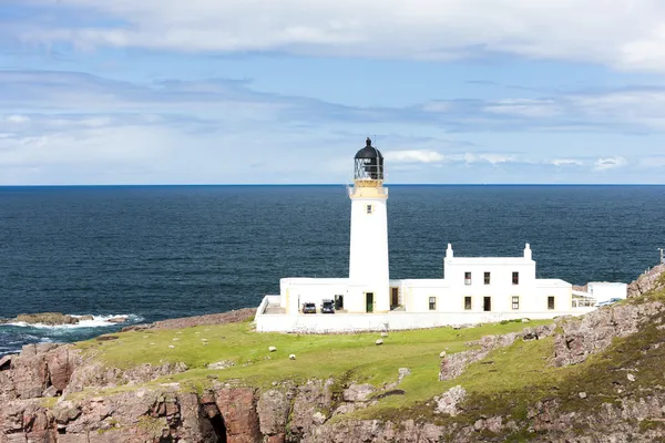 Rubha Reidh Lighthouse, Highlands, Escócia — Fotografia de Stock