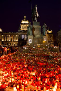anma ölümünden sonra vaclav havel, saint wenceslaw Öf