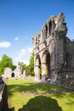 dryburgh abbey, scottish borders, İskoçya'nın