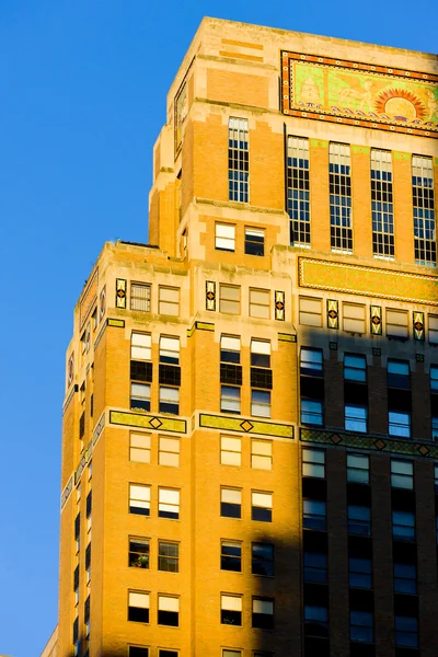 Detalhe do edifício em Manhattan, New York City, EUA — Fotografia de Stock