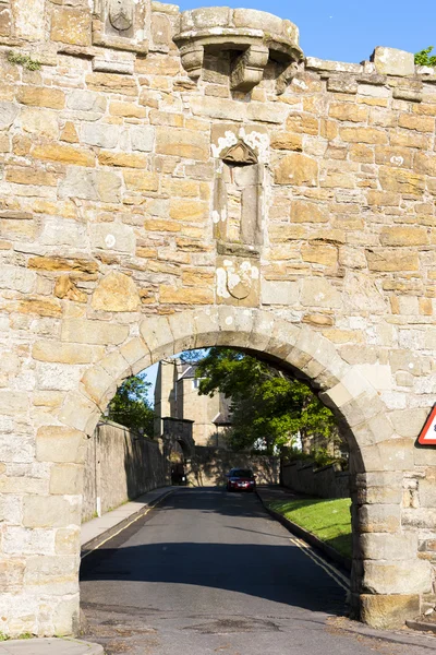 Городские ворота, Сент-Эндрюс, Файф, Шотландия — стоковое фото