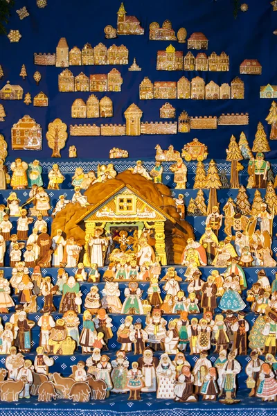聖マタイ、プラハ、チェコ共和国で gingebread ベビーベッド — ストック写真