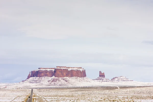 Monument Valley National Park no inverno — Fotografia de Stock
