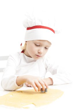 küçük kız kesme kurabiye