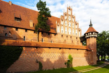 Malbork castle, pomerania, Polonya