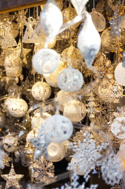 Rathausplatz, Viyana, Avusturya 'da Noel pazarı