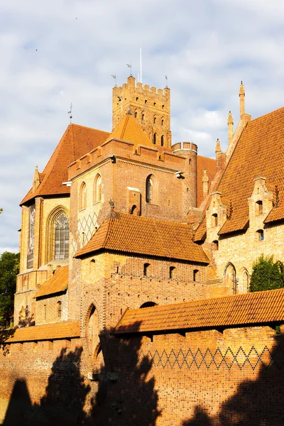 Burg Malbork, Pommern, Polen — Stockfoto