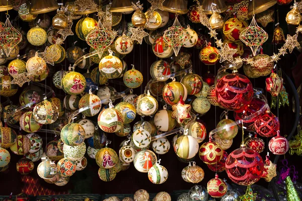 Mercado de Natal em Rathausplatz, Viena, Áustria — Fotografia de Stock