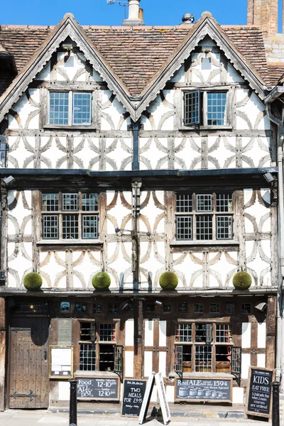 Garrick Inn, Stratford-upon-Avon, Уорикшир, Англия — стоковое фото