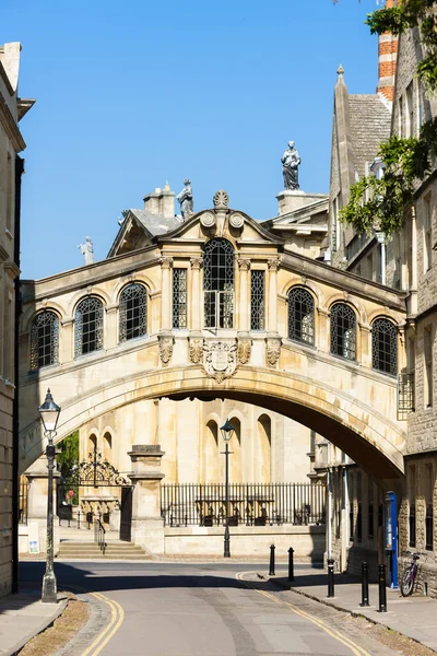 El Puente de los Suspiros, Oxford, Oxfordshire, Inglaterra — Foto de Stock