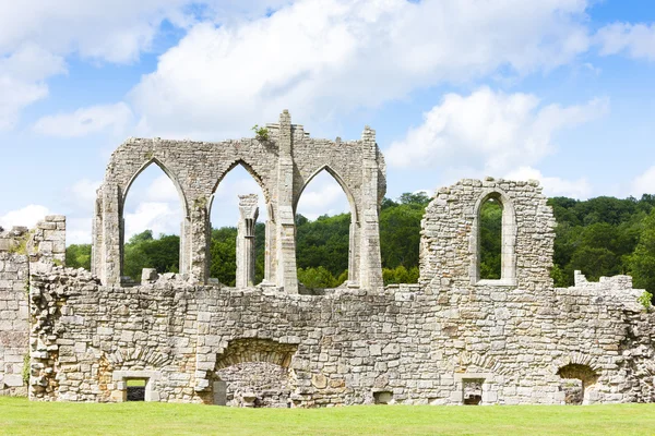 Rovine dell'abbazia di Bayham, Kent, Inghilterra — Foto Stock