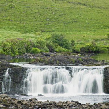 aasleagh falls, county galway, İrlanda