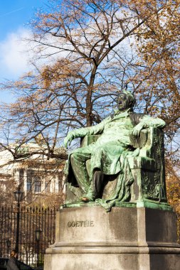 Johann wolfgang goethe'' s heykeli, Viyana, Avusturya