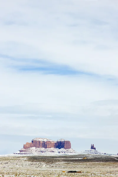 Monument Valley National Park in winter, Utah, Arizona, USA — Stock Photo, Image