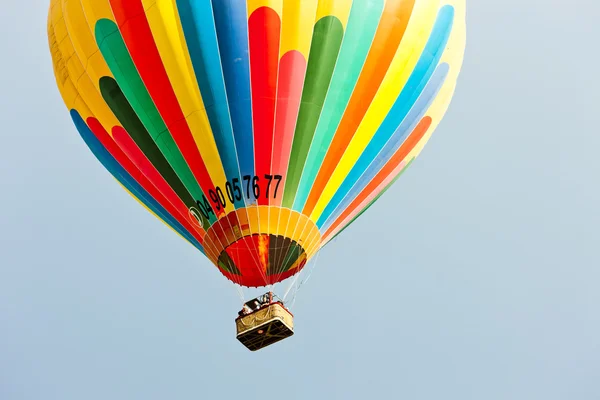 Hete luchtballon, provence, Frankrijk — Stockfoto