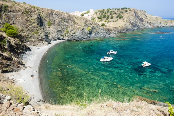 Cap de Peyrefite, Langwedocja-Roussillon, Francja — Zdjęcie stockowe