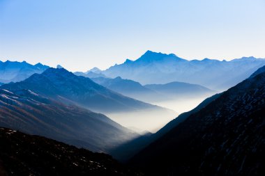 furkapass görüntülemek andermatt, canton graubunden, İsviçre