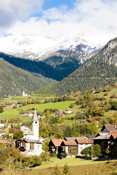 Filisur, canton Graubunden, Switzerland — Stock Photo, Image