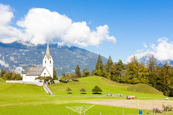 Versam, Kanton Graubünden, Schweiz — Stockfoto