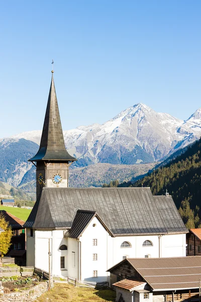 Rueras, canton Graubunden, Switzerland — Stock Photo, Image