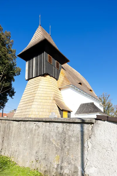 Igreja dos Santos Filipe e Tiago, Mnichovice, República Checa — Fotografia de Stock