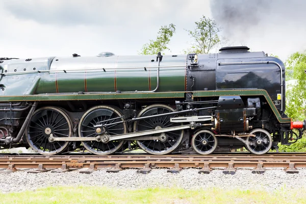 Locomotora de vapor, East Lancashire Railway, Lancashire y Greate — Foto de Stock