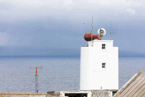 Σειρήνα του dunnet κεφάλι Φάρος, Χάιλαντς, Σκωτία — Φωτογραφία Αρχείου