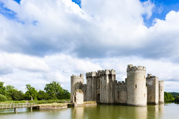 Bodiam hrad, east sussex, Anglie — Stock fotografie