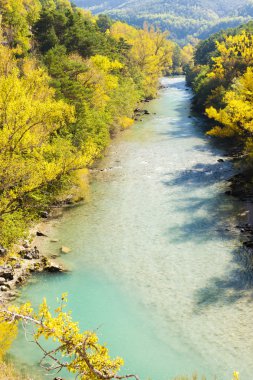 Vadisi nehir verdon Güz, provence, Fransa