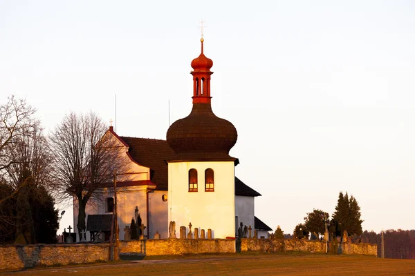 Church in Dobruska, Czech Republic — Stock Photo, Image