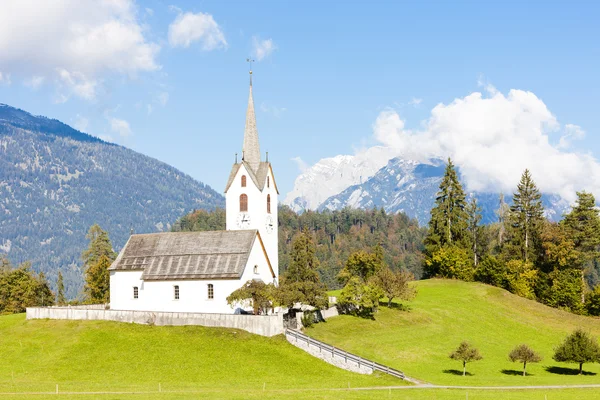 Bergun, canton graubunden, İsviçre — Stok fotoğraf