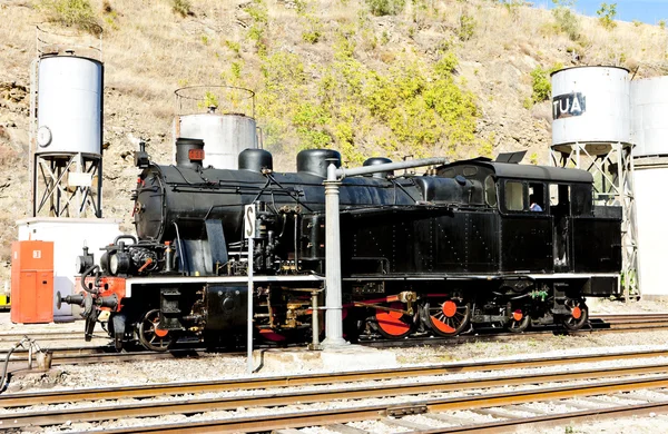 Locomotiva a vapor — Fotografia de Stock