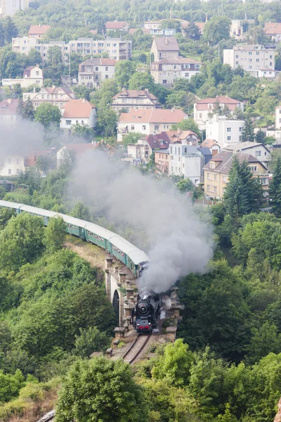 Parní vlak — Stock fotografie