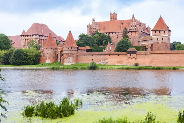 Zamek w Malborku — Zdjęcie stockowe