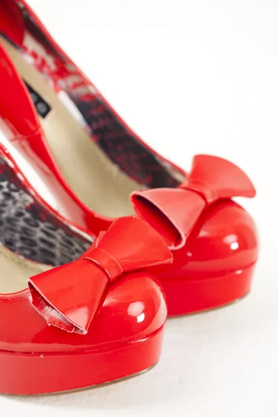 Red pumps — Stock Photo, Image