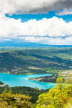 St croix Gölü, verdon gorge, provence, Fransa