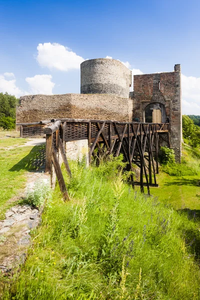 Ruinas del Castillo de Krakovec, República Checa —  Fotos de Stock