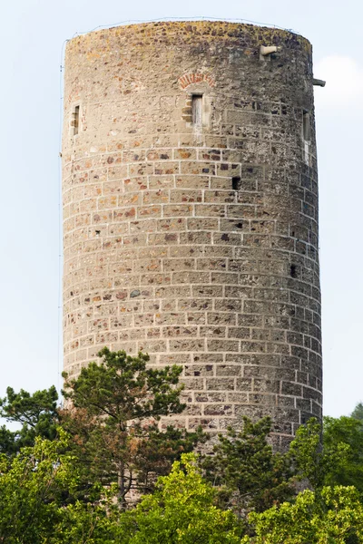 Rovine del castello di Zebrak, Repubblica Ceca — Foto Stock