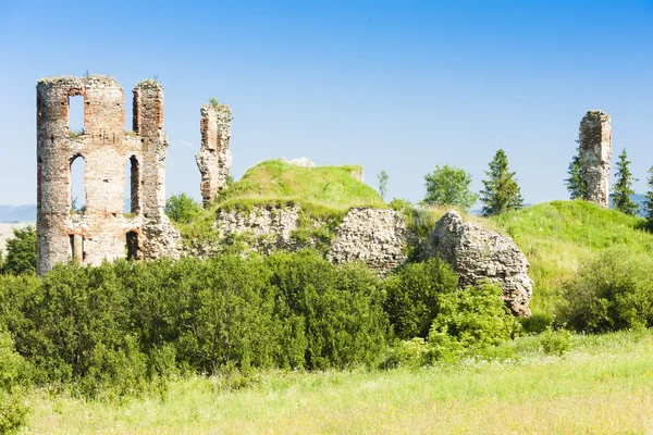 Ruiny zamku plavec — Zdjęcie stockowe