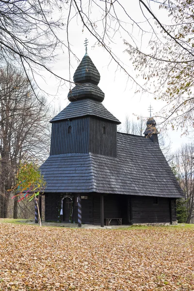 Igreja de madeira — Fotografia de Stock