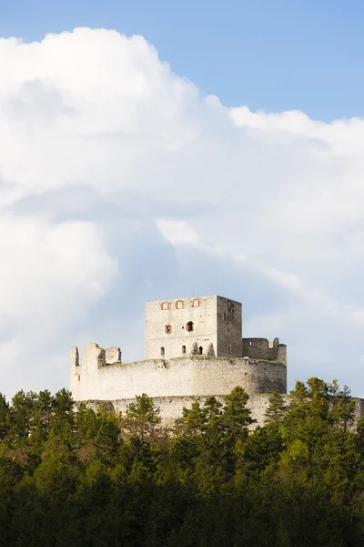 Ruínas do castelo de rabi — Fotografia de Stock