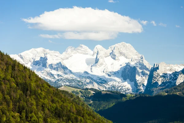 Jezioro gosausee regionu Vorder — Zdjęcie stockowe