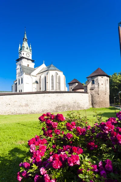 Hrad a kostel svaté Kateřiny — Stock fotografie