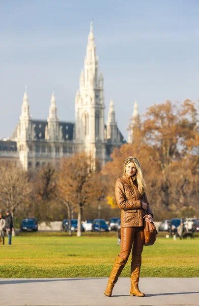 Woman in  Vienna — Stock Photo, Image