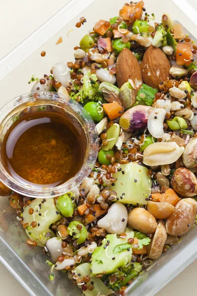 Legume salad — Stock Photo, Image