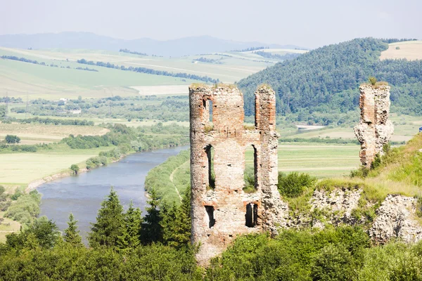 Ruins of Plavec Castle — Stock Photo, Image
