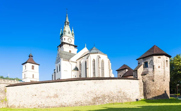 Hrad a kostel svaté Kateřiny — Stock fotografie