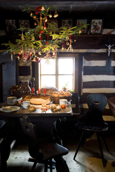 Weihnachtszimmer — Stockfoto