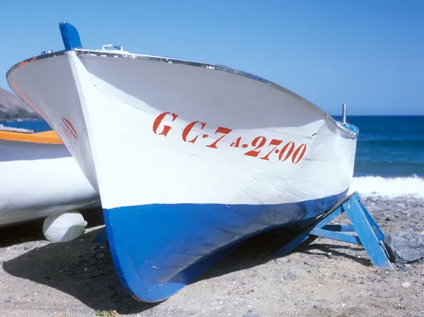 Boats, Pozo Negro — Stock Photo, Image